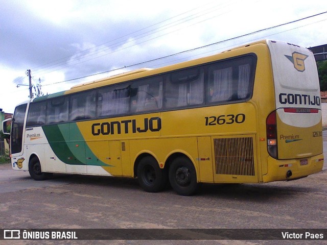Empresa Gontijo de Transportes 12630 na cidade de Ipueiras, Ceará, Brasil, por Victor Paes. Número da foto: #9778457.