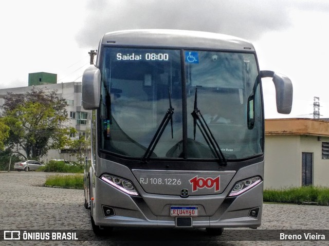 Auto Viação 1001 RJ 108.1226 na cidade de Campos dos Goytacazes, Rio de Janeiro, Brasil, por Breno Vieira. Número da foto: #9777281.