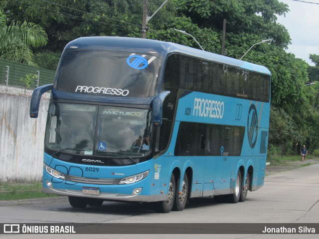 Auto Viação Progresso 6029 na cidade de Recife, Pernambuco, Brasil, por Jonathan Silva. ID da foto: 9776175.