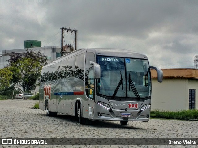 Auto Viação 1001 RJ 108.1226 na cidade de Campos dos Goytacazes, Rio de Janeiro, Brasil, por Breno Vieira. ID da foto: 9777517.