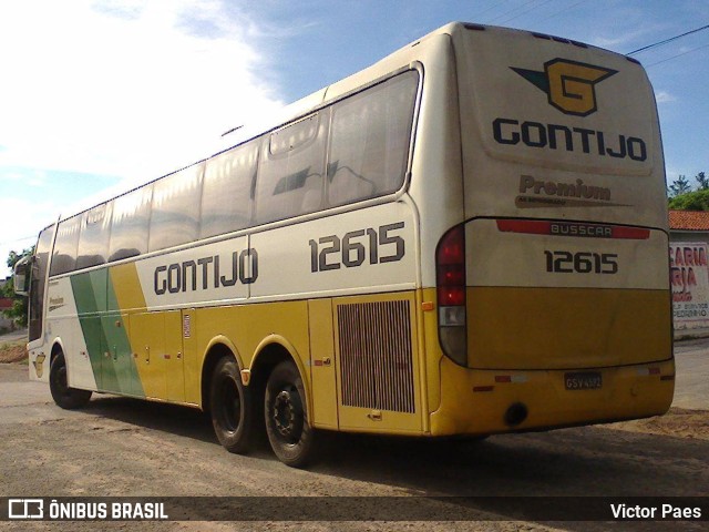 Empresa Gontijo de Transportes 12615 na cidade de Ipueiras, Ceará, Brasil, por Victor Paes. ID da foto: 9778440.