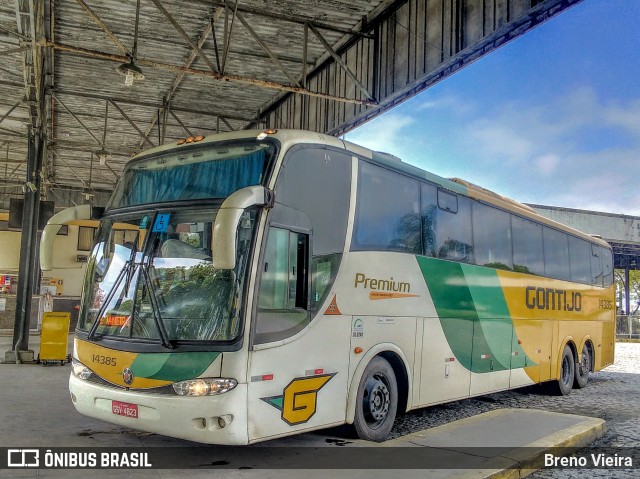 Empresa Gontijo de Transportes 14385 na cidade de Campos dos Goytacazes, Rio de Janeiro, Brasil, por Breno Vieira. Número da foto: #9777580.