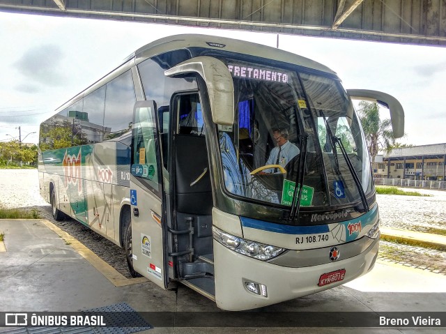 Auto Viação 1001 RJ 108.740 na cidade de Campos dos Goytacazes, Rio de Janeiro, Brasil, por Breno Vieira. ID da foto: 9777568.