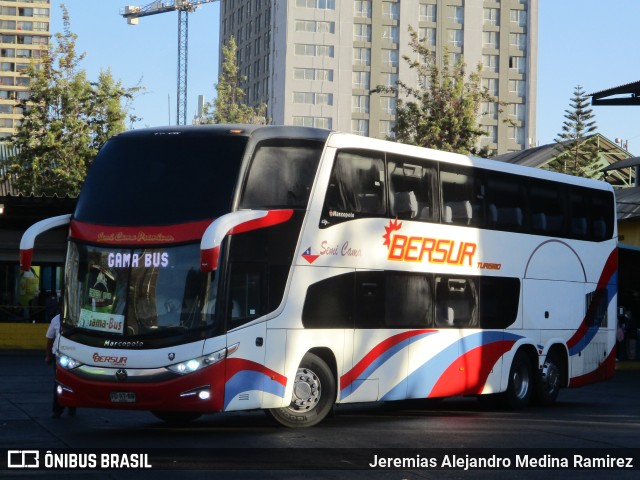 Gama-Bus  na cidade de Santiago, Santiago, Metropolitana de Santiago, Chile, por Jeremias Alejandro Medina Ramirez. Número da foto: #9779850.