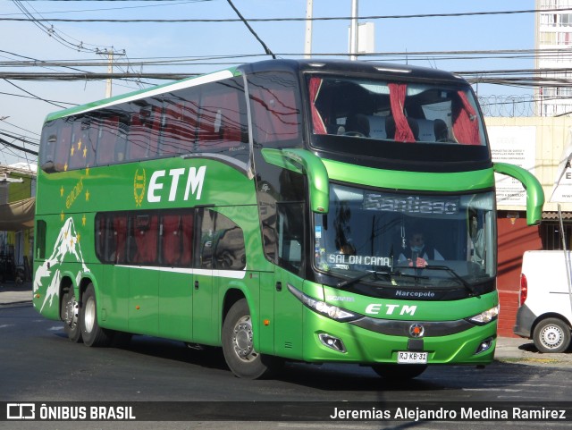 ETM - Empresa de Transporte Maullín  na cidade de Santiago, Santiago, Metropolitana de Santiago, Chile, por Jeremias Alejandro Medina Ramirez. Número da foto: #9779924.