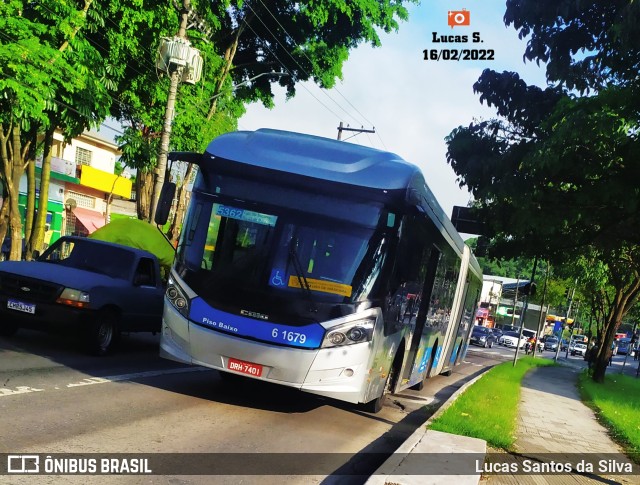 Viação Grajaú S.A. 6 1679 na cidade de São Paulo, São Paulo, Brasil, por Lucas Santos da Silva. Número da foto: #9780034.