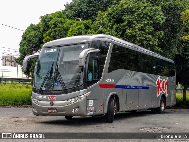 Auto Viação 1001 RJ 108.108 na cidade de Campos dos Goytacazes, Rio de Janeiro, Brasil, por Breno Vieira. ID da foto: 9779962.