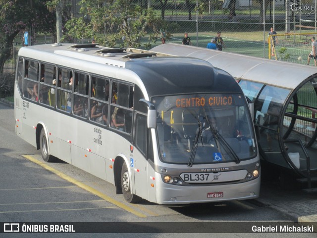 Transporte Coletivo Glória BL337 na cidade de Curitiba, Paraná, Brasil, por Gabriel Michalski. ID da foto: 9780554.