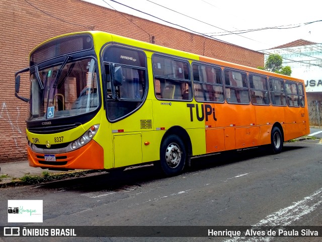 TUPi Transportes Urbanos Piracicaba 8337 na cidade de Piracicaba, São Paulo, Brasil, por Henrique Alves de Paula Silva. Número da foto: #9780055.