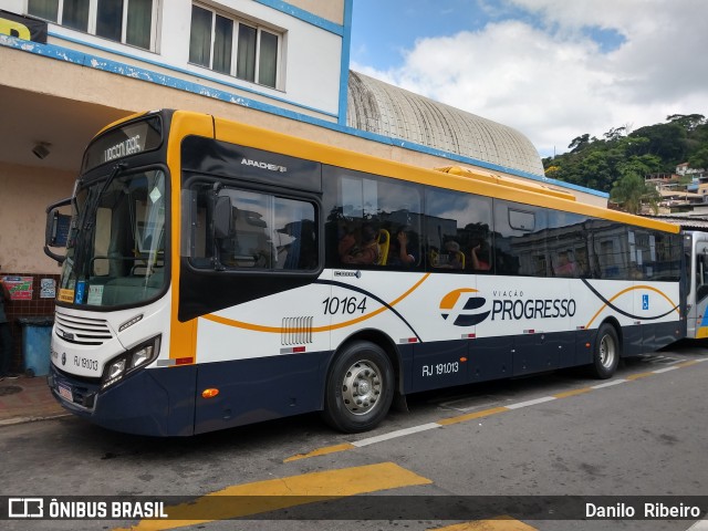 Viação Progresso 10164 (RJ 191.013) na cidade de Barra do Piraí, Rio de Janeiro, Brasil, por Danilo  Ribeiro. Número da foto: #9779062.