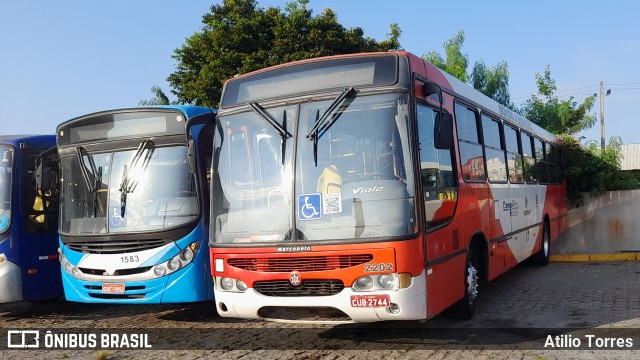 Expresso CampiBus 2202 na cidade de São Paulo, São Paulo, Brasil, por Atilio Torres. Número da foto: #9780894.