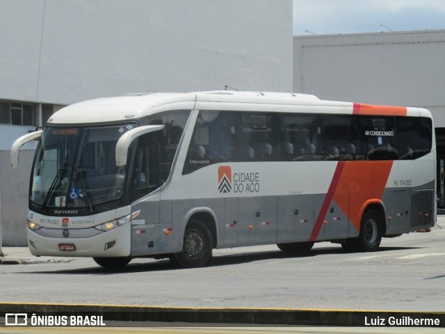 Viação Cidade do Aço RJ 174.053 na cidade de Rio de Janeiro, Rio de Janeiro, Brasil, por Luiz Guilherme. Número da foto: #9779343.