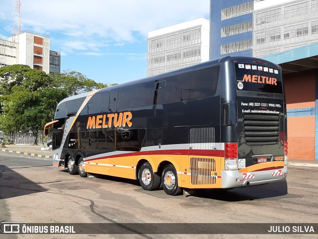 Meltur - Meleiro Turismo 4000 na cidade de Porto Alegre, Rio Grande do Sul, Brasil, por JULIO SILVA. Número da foto: #9780846.