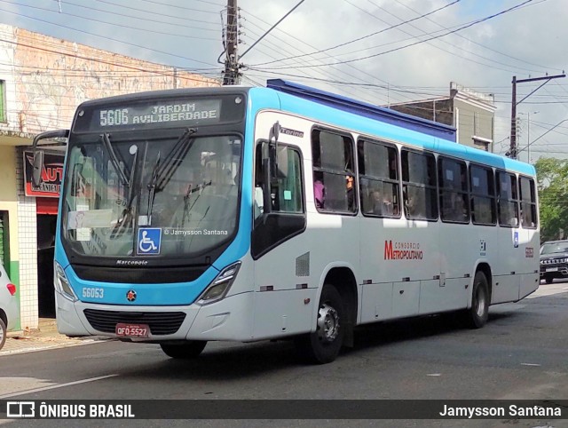 Reunidas Transportes >  Transnacional Metropolitano 56053 na cidade de João Pessoa, Paraíba, Brasil, por Jamysson Santana. Número da foto: #9779426.