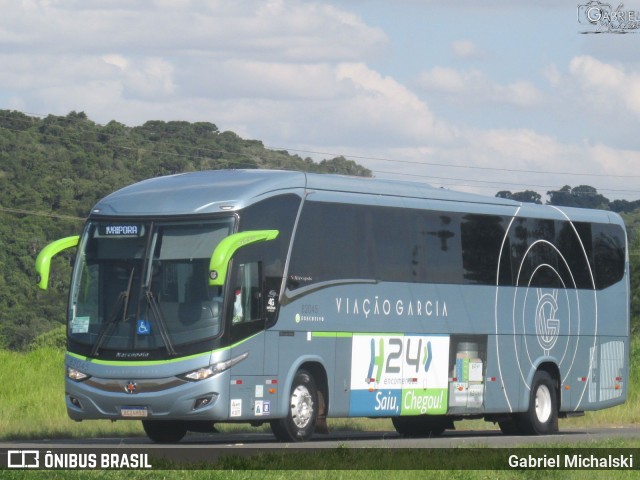 Viação Garcia 82045 na cidade de Ponta Grossa, Paraná, Brasil, por Gabriel Michalski. ID da foto: 9780524.