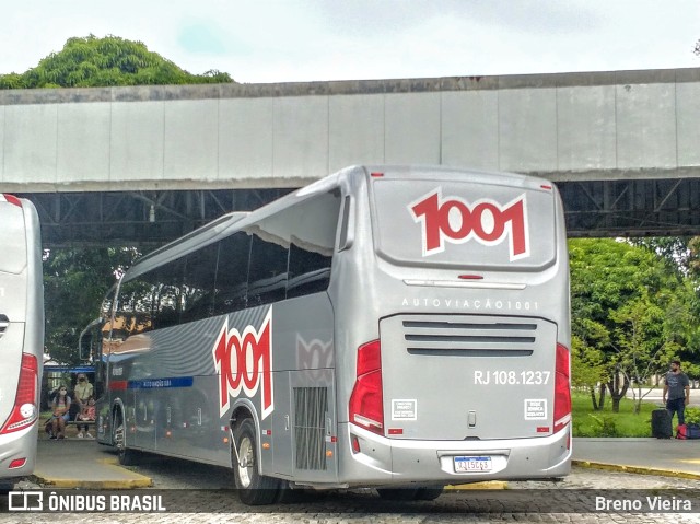 Auto Viação 1001 RJ 108.1237 na cidade de Campos dos Goytacazes, Rio de Janeiro, Brasil, por Breno Vieira. Número da foto: #9779934.