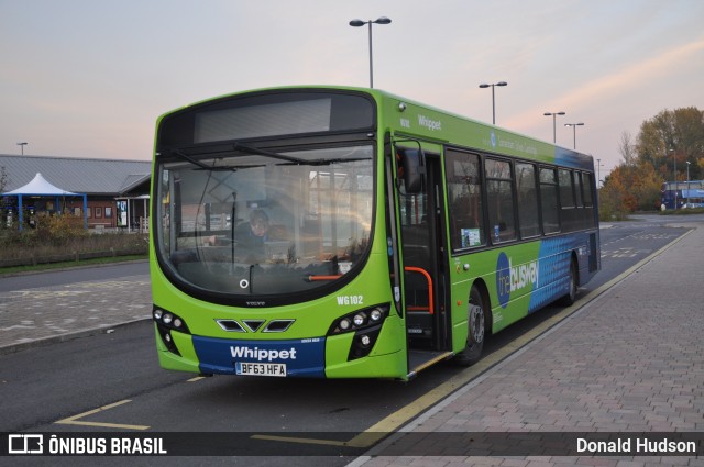Go Whippet WG102 na cidade de Cambridge, Cambridgeshire, Inglaterra, por Donald Hudson. Número da foto: #9780255.