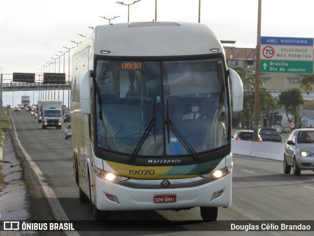 Empresa Gontijo de Transportes 19070 na cidade de Belo Horizonte, Minas Gerais, Brasil, por Douglas Célio Brandao. ID da foto: 9780996.