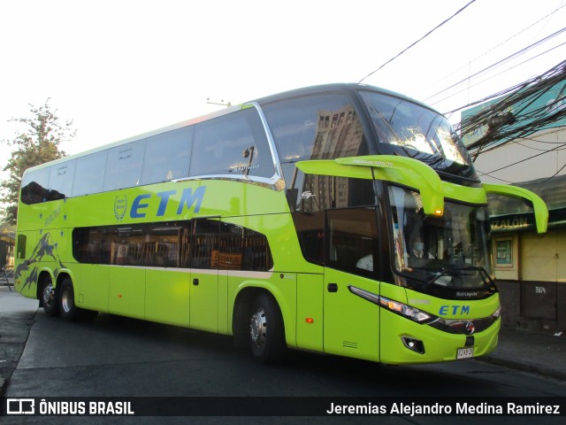 ETM - Empresa de Transporte Maullín  na cidade de Santiago, Santiago, Metropolitana de Santiago, Chile, por Jeremias Alejandro Medina Ramirez. Número da foto: #9779951.