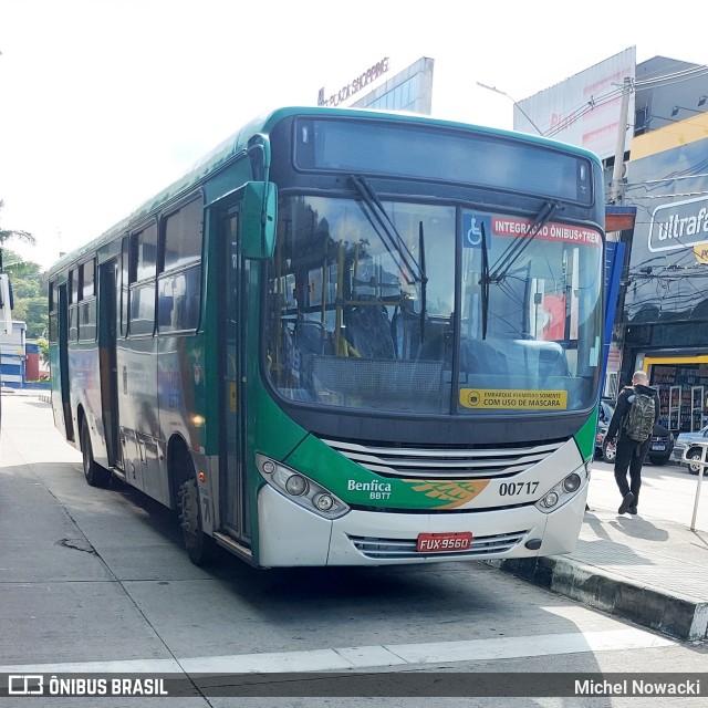 BBTT - Benfica Barueri Transporte e Turismo 00717 na cidade de Jandira, São Paulo, Brasil, por Michel Nowacki. Número da foto: #9783256.