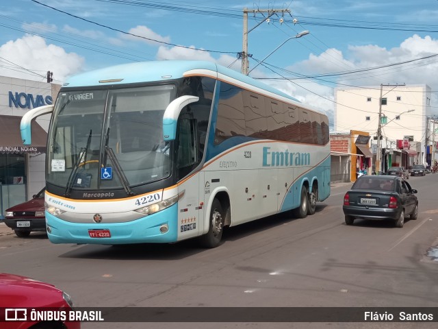 Emtram 4220 na cidade de Barra da Estiva, Bahia, Brasil, por Flávio  Santos. ID da foto: 9783577.