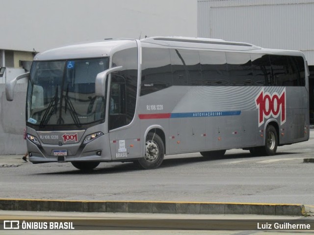 Auto Viação 1001 RJ 108.1228 na cidade de Rio de Janeiro, Rio de Janeiro, Brasil, por Luiz Guilherme. Número da foto: #9781566.