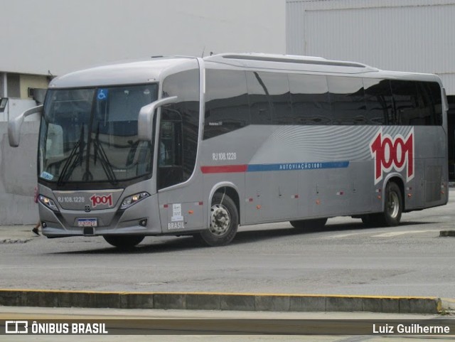 Auto Viação 1001 RJ 108.1228 na cidade de Rio de Janeiro, Rio de Janeiro, Brasil, por Luiz Guilherme. ID da foto: 9781566.