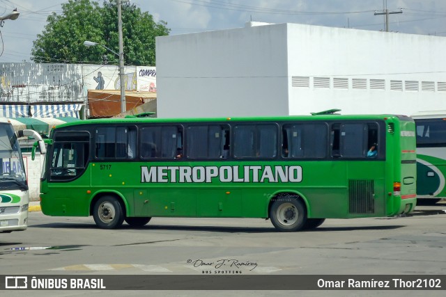 Autobuses Metropolitano 5717 na cidade de Celaya, Guanajuato, México, por Omar Ramírez Thor2102. ID da foto: 9782769.