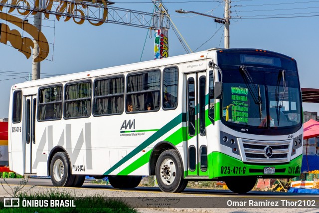 AVM - Autotransportes Valle del Mezquital 0434 na cidade de Mixquiahuala de Juárez, Hidalgo, México, por Omar Ramírez Thor2102. Número da foto: #9782858.