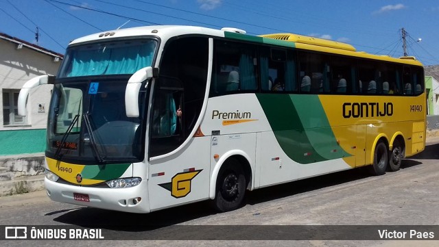 Empresa Gontijo de Transportes 14140 na cidade de Ipueiras, Ceará, Brasil, por Victor Paes. ID da foto: 9783083.