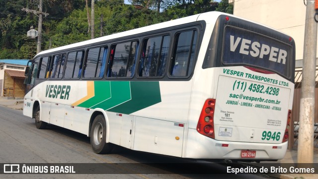 Vesper Transportes 9946 na cidade de Franco da Rocha, São Paulo, Brasil, por Espedito de Brito Gomes. ID da foto: 9783127.