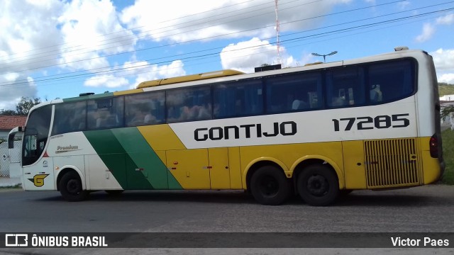 Empresa Gontijo de Transportes 17285 na cidade de Ipueiras, Ceará, Brasil, por Victor Paes. ID da foto: 9782894.