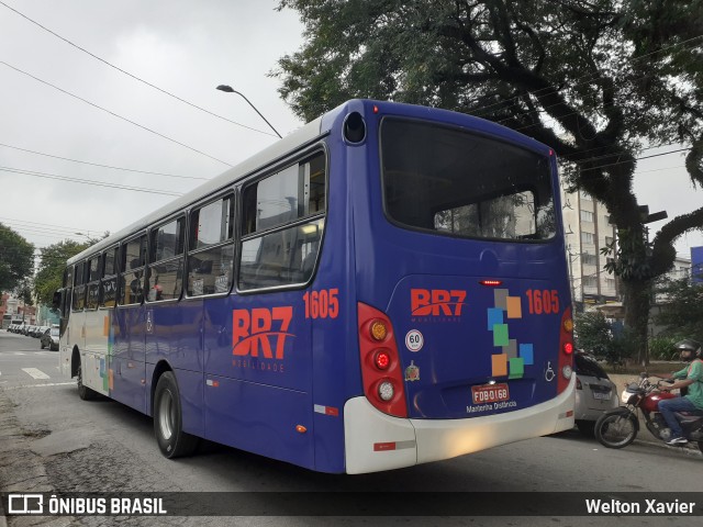 BR7 Mobilidade 1605 na cidade de São Bernardo do Campo, São Paulo, Brasil, por Welton Xavier. Número da foto: #9783472.