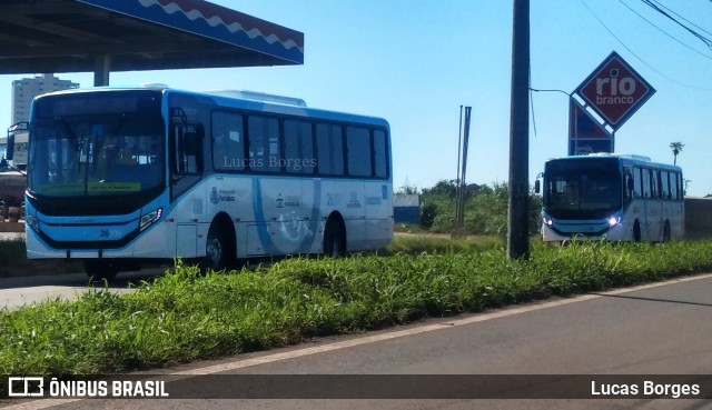 Maraponga Transportes 26209 na cidade de Araxá, Minas Gerais, Brasil, por Lucas Borges . Número da foto: #9781873.