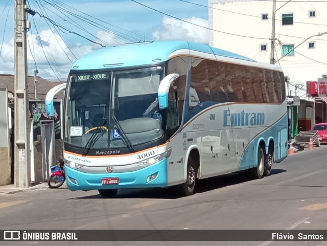 Emtram 4060 na cidade de Barra da Estiva, Bahia, Brasil, por Flávio  Santos. Número da foto: #9783623.