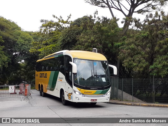 Empresa Gontijo de Transportes 19200 na cidade de São Paulo, São Paulo, Brasil, por Andre Santos de Moraes. Número da foto: #9783036.
