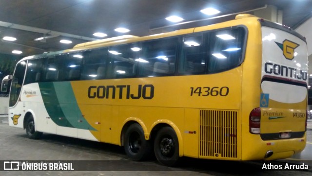 Empresa Gontijo de Transportes 14360 na cidade de Belo Horizonte, Minas Gerais, Brasil, por Athos Arruda. Número da foto: #9783403.