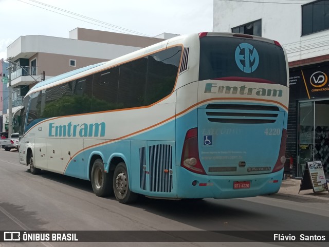 Emtram 4220 na cidade de Barra da Estiva, Bahia, Brasil, por Flávio  Santos. Número da foto: #9783598.