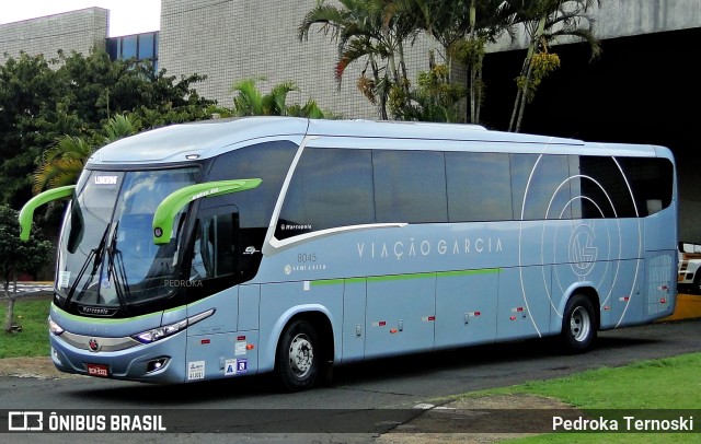 Viação Garcia 8045 na cidade de Apucarana, Paraná, Brasil, por Pedroka Ternoski. Número da foto: #9782814.