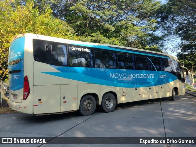 Viação Novo Horizonte 500711 na cidade de São Paulo, São Paulo, Brasil, por Espedito de Brito Gomes. ID da foto: 9783194.