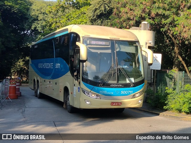 Viação Novo Horizonte 500711 na cidade de São Paulo, São Paulo, Brasil, por Espedito de Brito Gomes. Número da foto: #9783187.