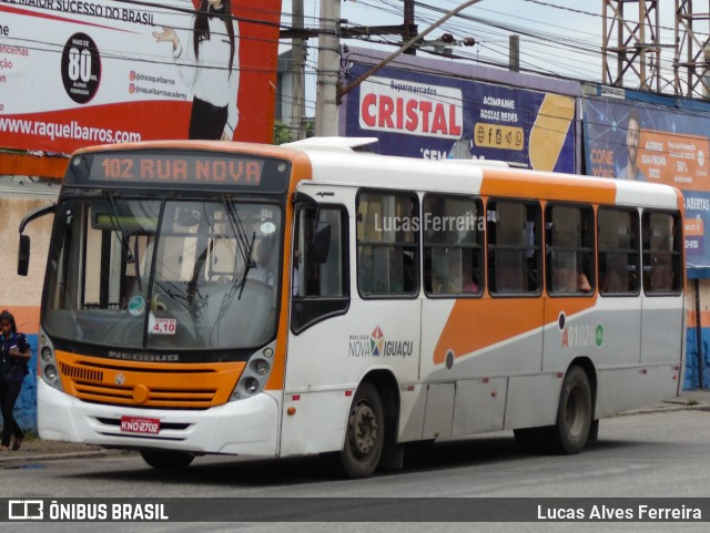 Viação São José A01026 na cidade de Nova Iguaçu, Rio de Janeiro, Brasil, por Lucas Alves Ferreira. ID da foto: 9781857.