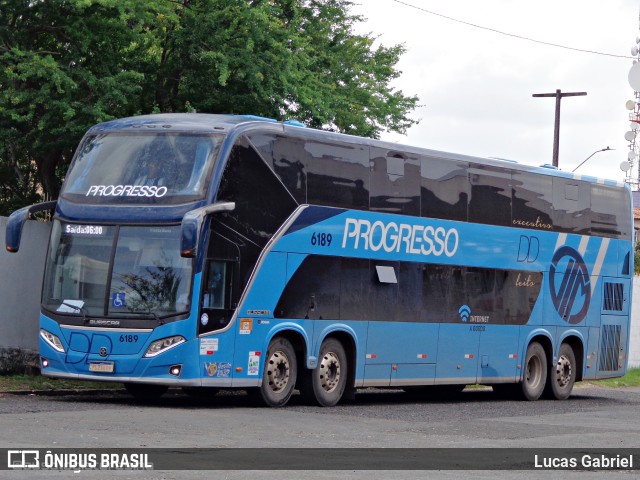 Auto Viação Progresso 6189 na cidade de Teresina, Piauí, Brasil, por Lucas Gabriel. ID da foto: 9782283.