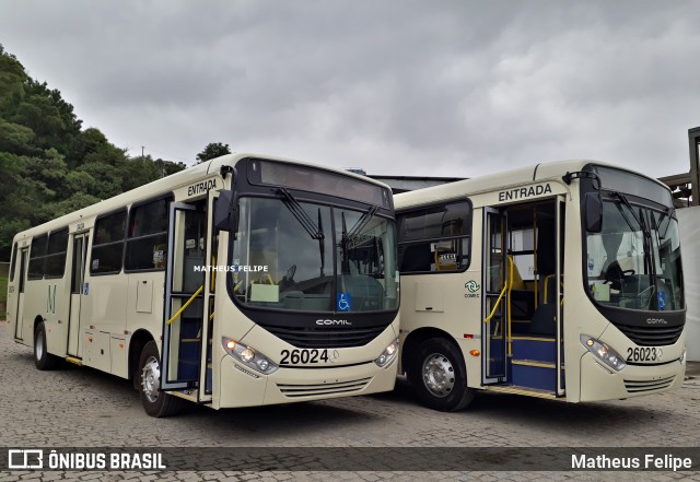 Viação do Sul 26024 na cidade de Curitiba, Paraná, Brasil, por Matheus Felipe. Número da foto: #9782327.