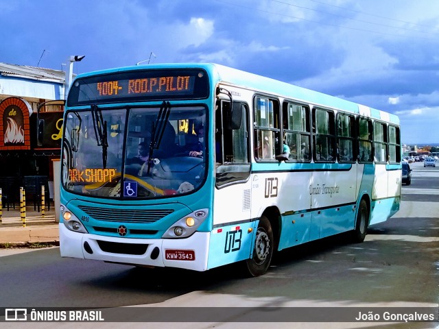 UTB - União Transporte Brasília 4810 na cidade de Novo Gama, Goiás, Brasil, por João Gonçalves. ID da foto: 9781764.