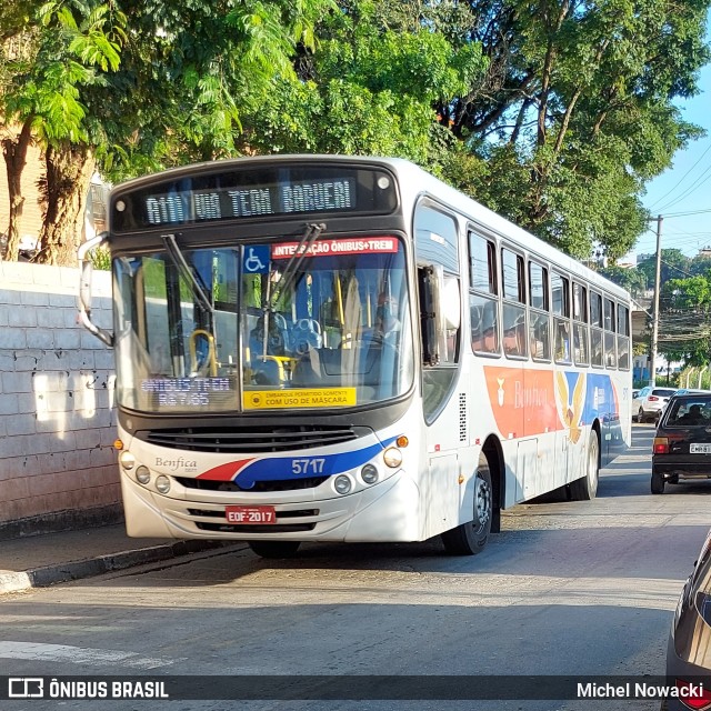 BBTT - Benfica Barueri Transporte e Turismo 5717 na cidade de Jandira, São Paulo, Brasil, por Michel Nowacki. Número da foto: #9783293.