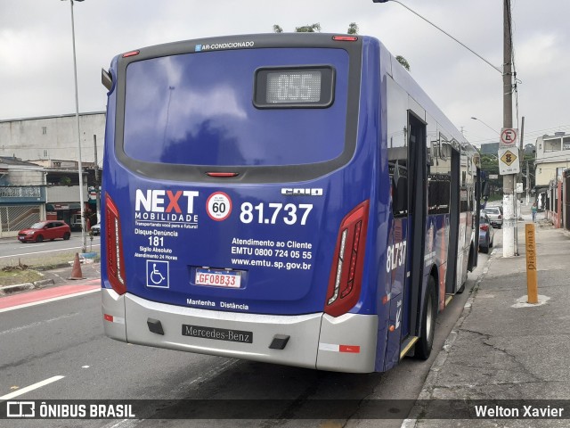 Next Mobilidade - ABC Sistema de Transporte 81.737 na cidade de Diadema, São Paulo, Brasil, por Welton Xavier. Número da foto: #9783492.