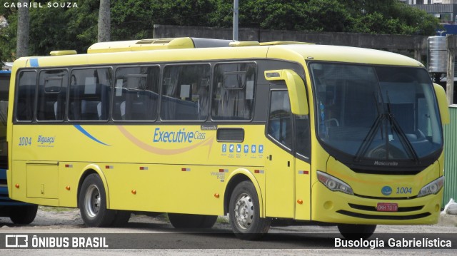 Biguaçu Transportes Coletivos Administração e Participação 1004 na cidade de Florianópolis, Santa Catarina, Brasil, por Busologia Gabrielística. Número da foto: #9786296.