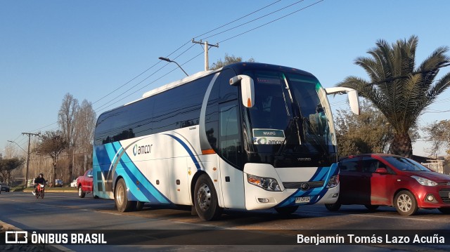 Autobuses sin identificación - Chile BUSES AMCOR na cidade de Maipú, Santiago, Metropolitana de Santiago, Chile, por Benjamín Tomás Lazo Acuña. Número da foto: #9783892.