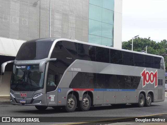 Auto Viação 1001 RJ 108.1205 na cidade de Rio de Janeiro, Rio de Janeiro, Brasil, por Douglas Andrez. Número da foto: #9784552.